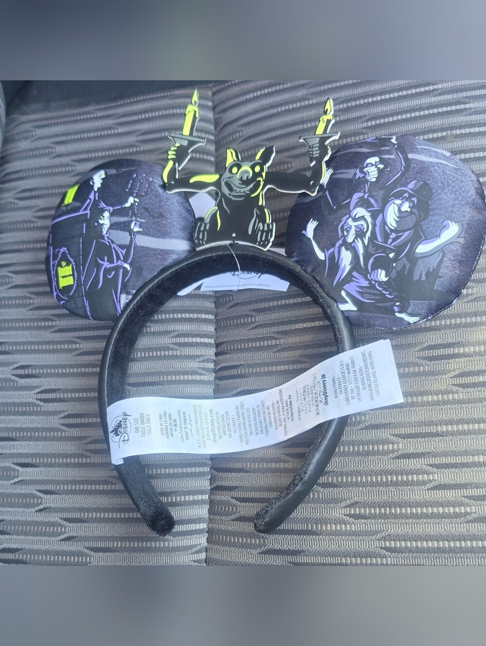 NWT Disney Parks Haunted Mansion Gargoyle Ear Headband